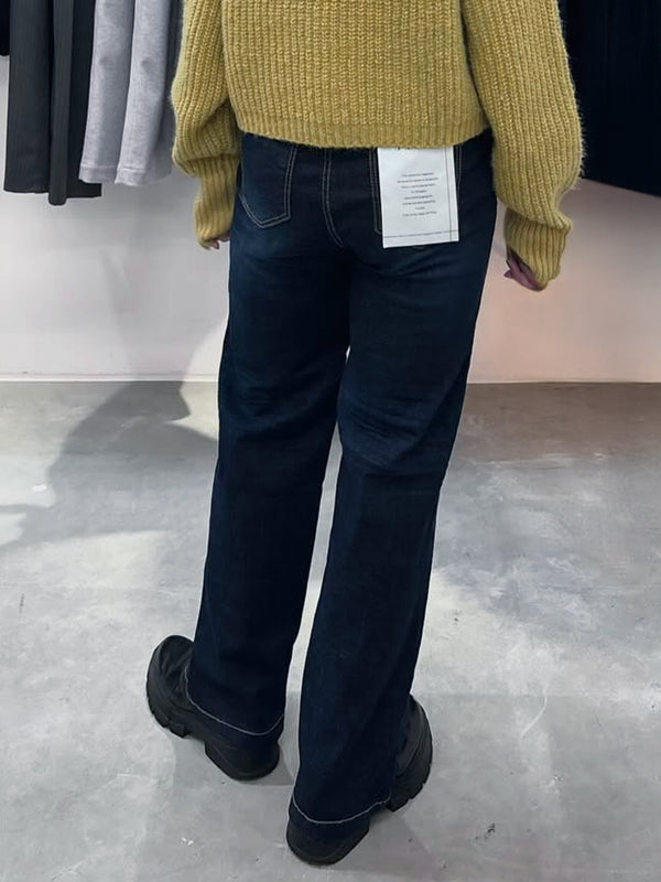 セミワイドハイテンションデニム