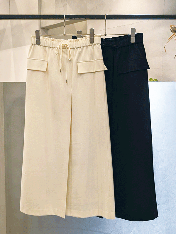 カシミヤタッチ両面起毛タイトスカート