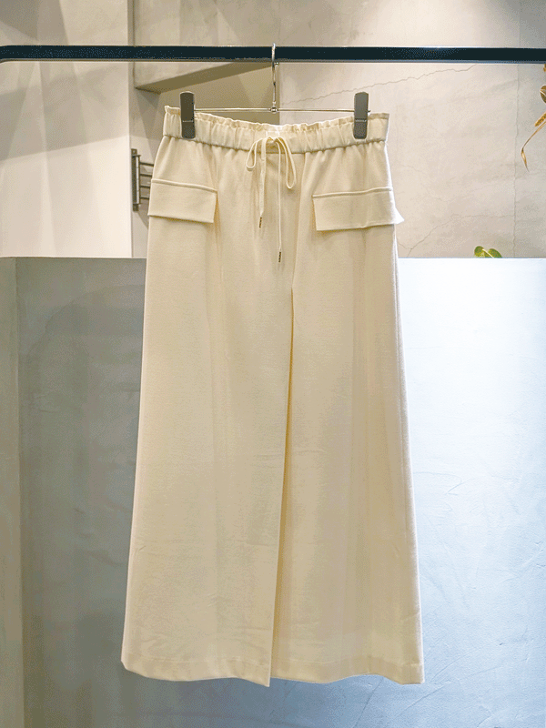 カシミヤタッチ両面起毛タイトスカート