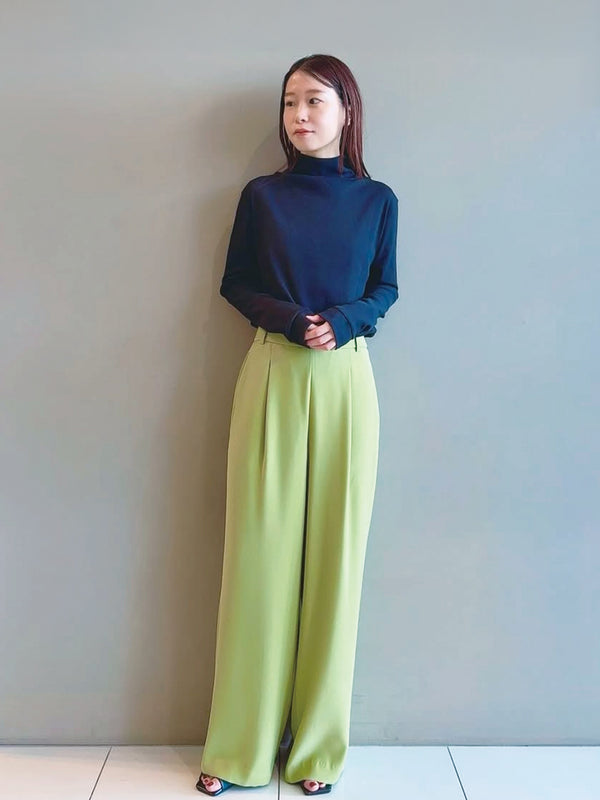 ツイルダブルクロスワイドパンツ