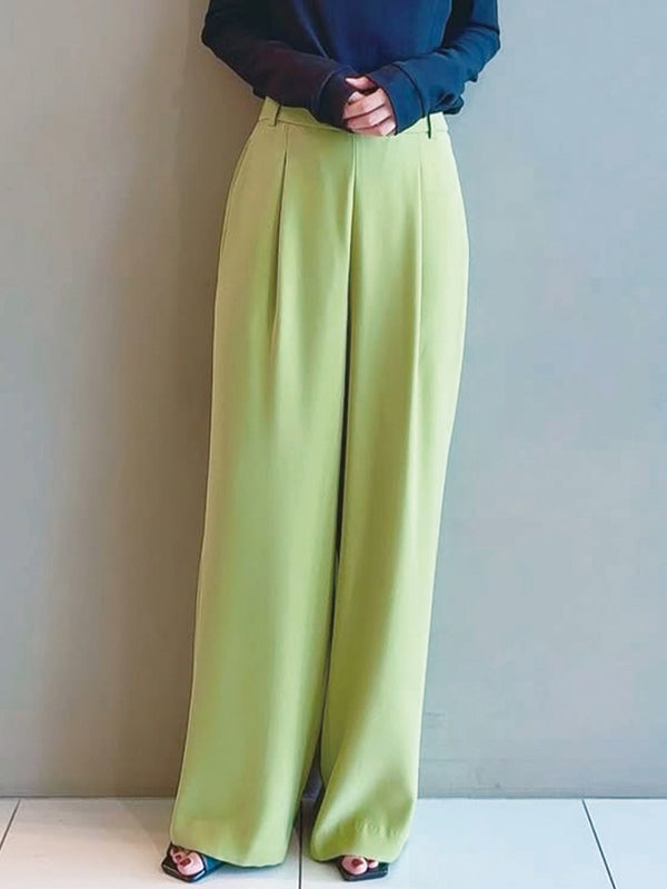ツイルダブルクロスワイドパンツ