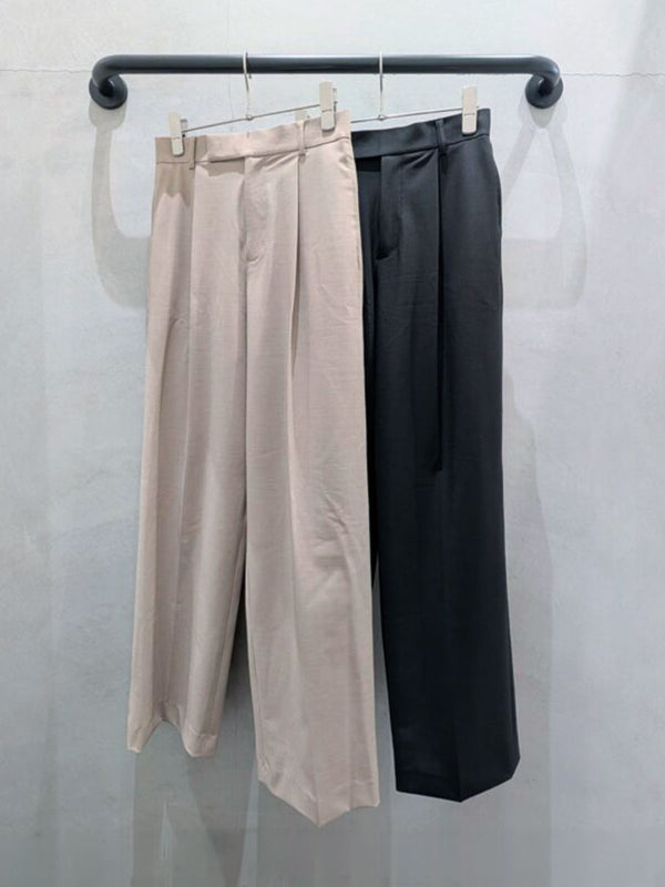 P/Puセンタープレスストレートパンツ