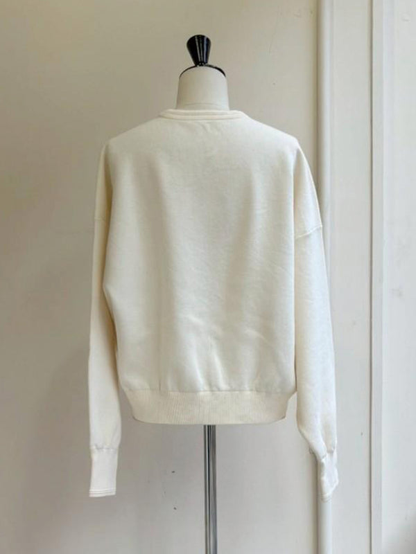 綿混スウェットライクニット