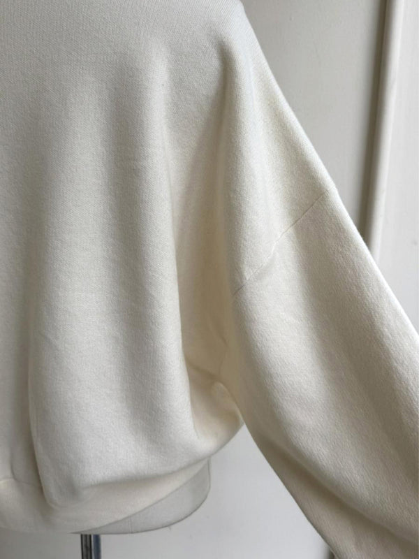 綿混スウェットライクニット