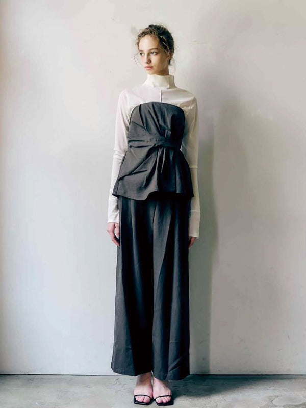 アシメタックパンツ