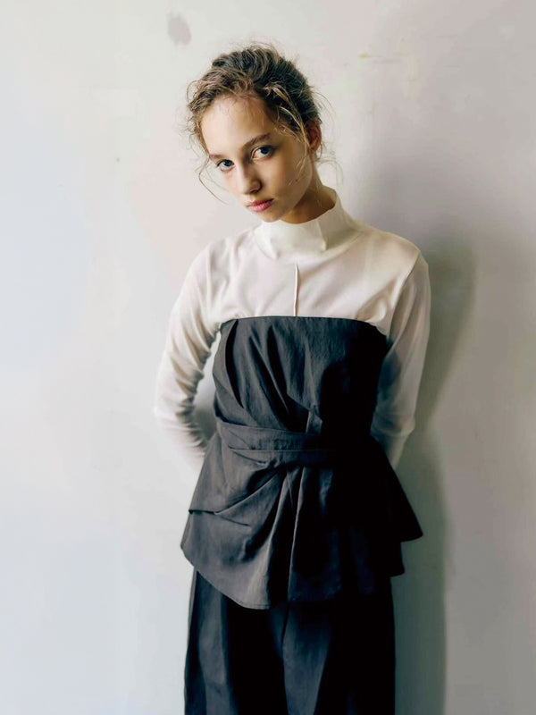 アシメタックビスチェ