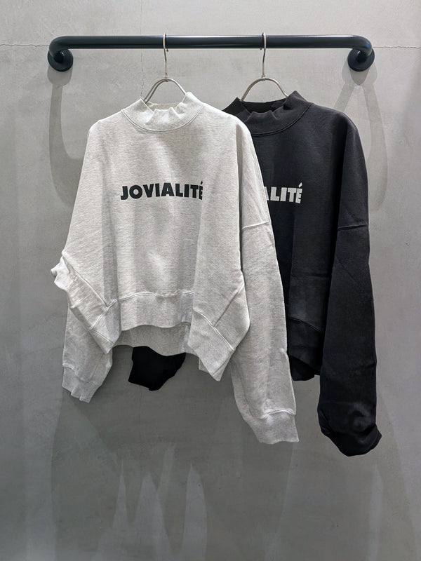 JOVIALITEモックネック裏毛PO