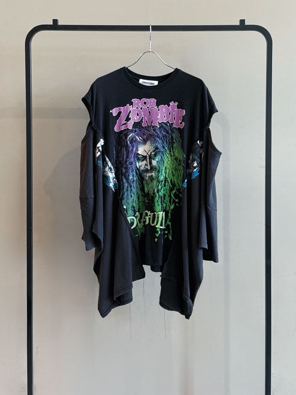 Open Shoulder Band Tee