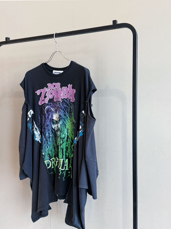 Open Shoulder Band Tee
