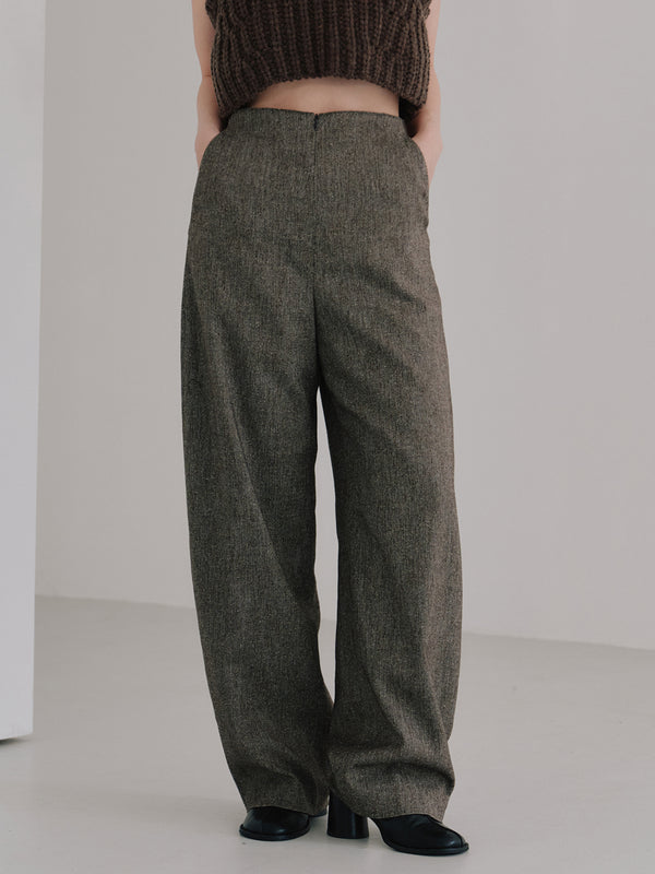 silk nep cocoon pants