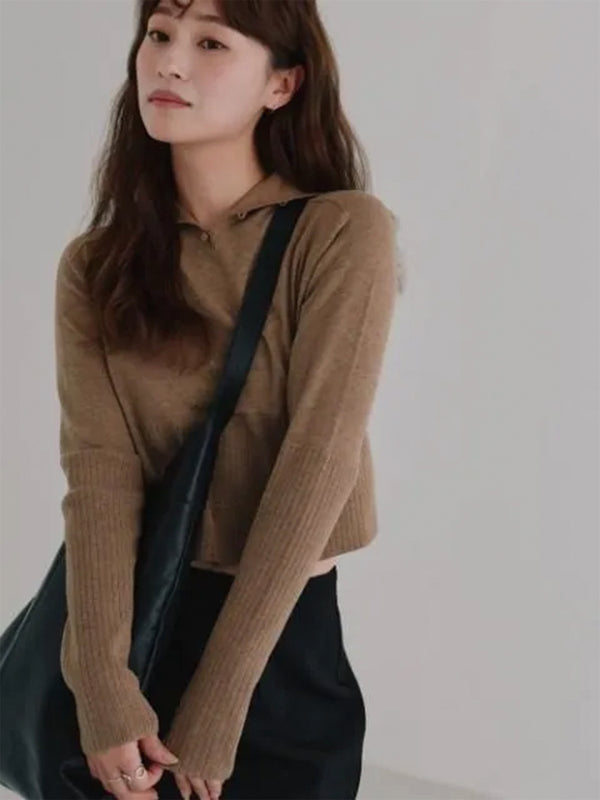 2way knit pullover