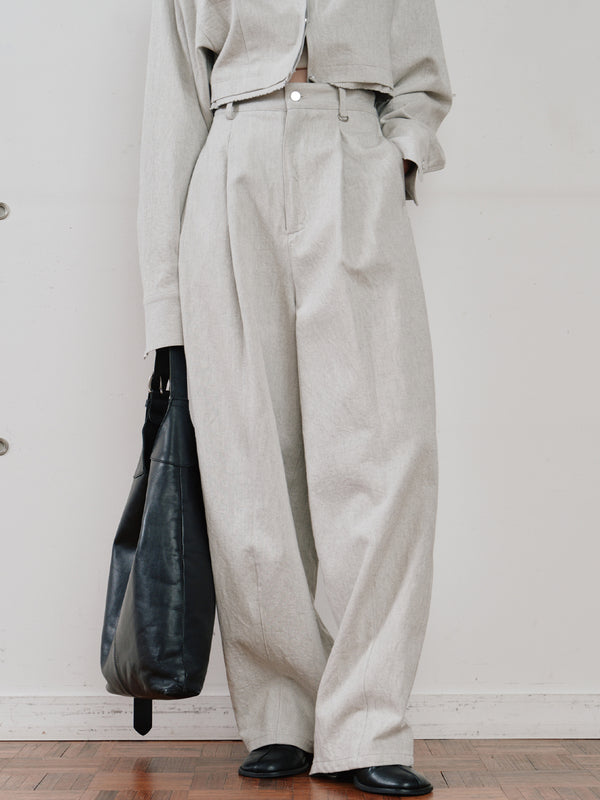 snow denim pants
