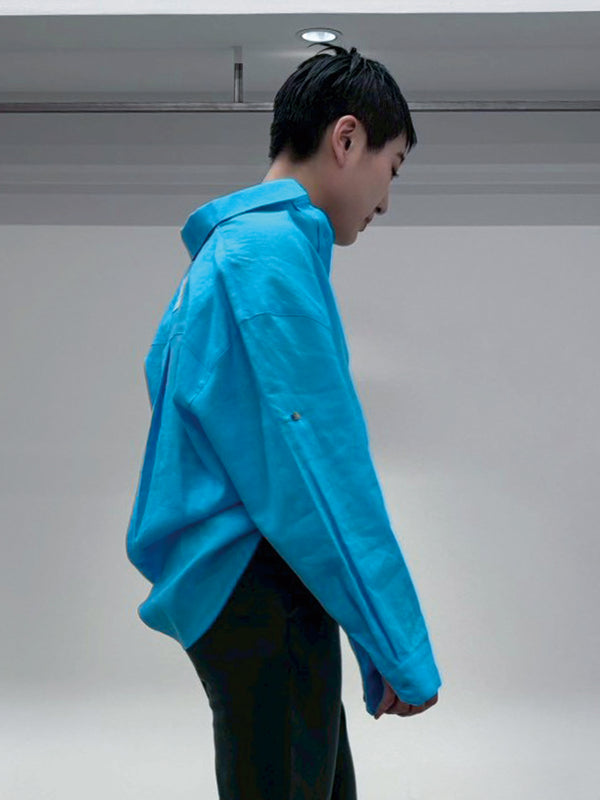 INGENUITY SLEEVE LINEN BL
