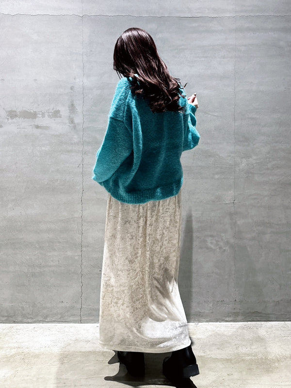 ベロアスカート