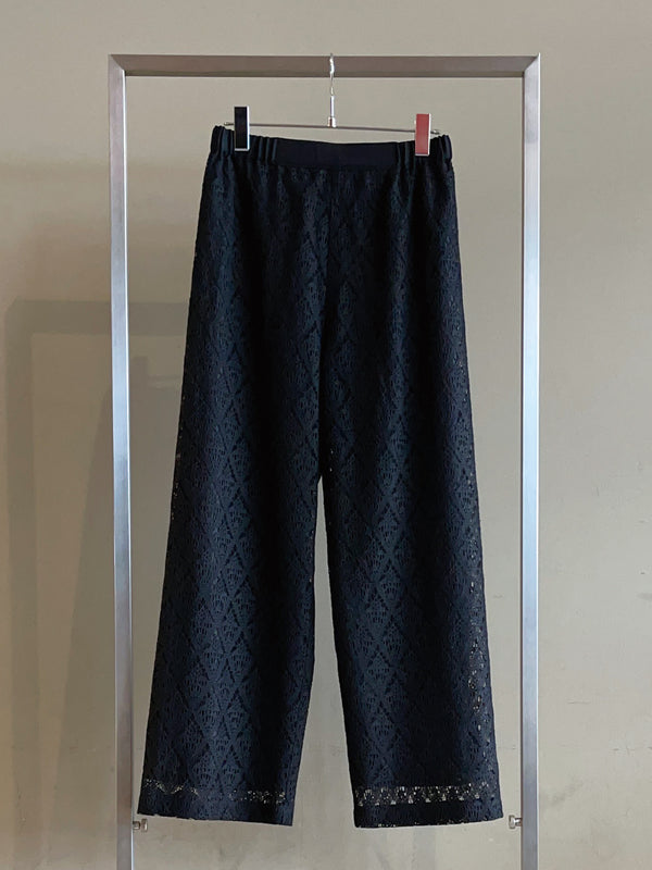 レースウエストグログランパンツ