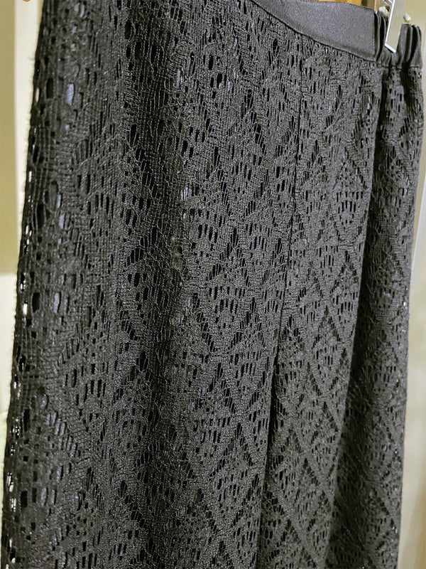 レースウエストグログランパンツ